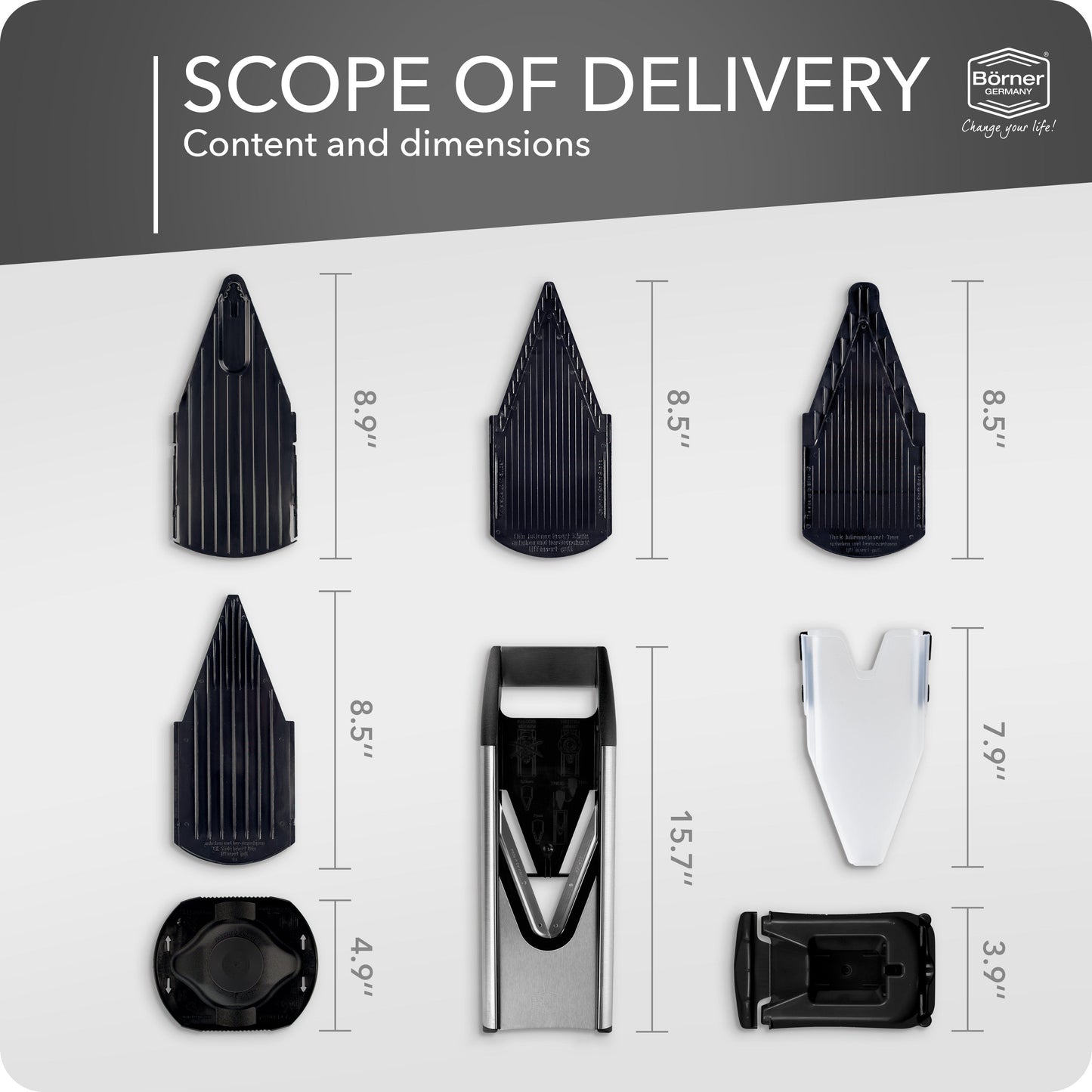 Börner Germany V6 - EXCLUSIVE LINE, PROFESSIONAL SET