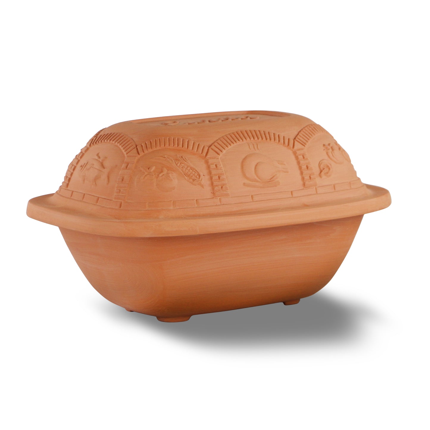 Eurita Clay Cooker Cookware 3 Quart; Romertopf