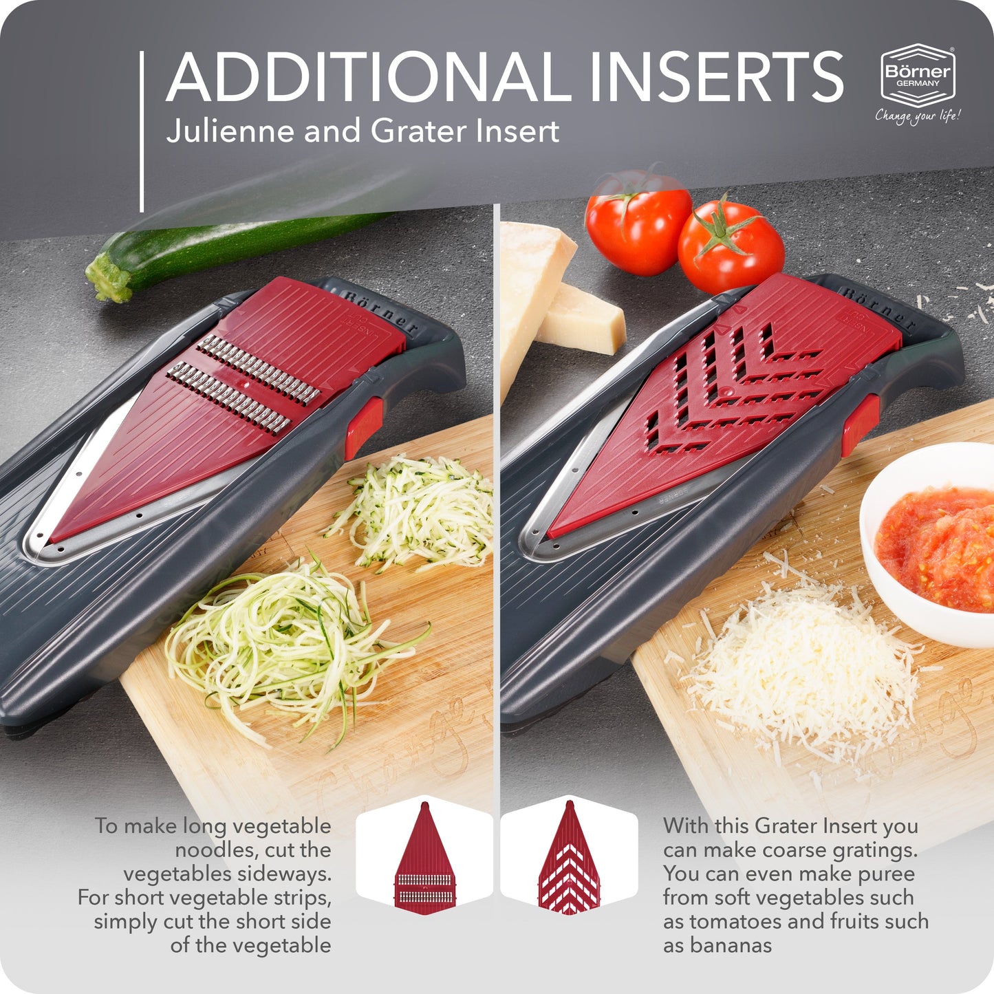 Börner Germany, Vital Professional Mandoline Set