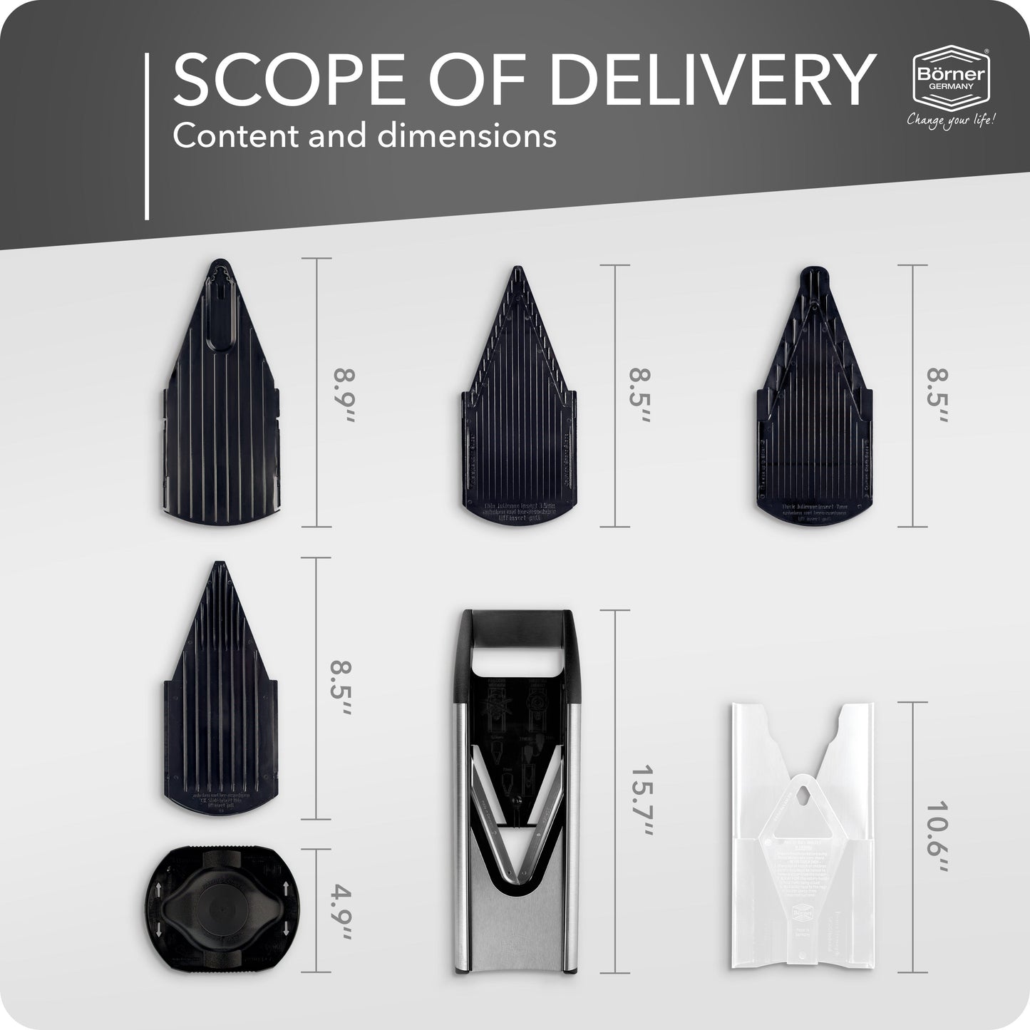 Börner Germany V6 - EXCLUSIVE LINE, STARTER SET