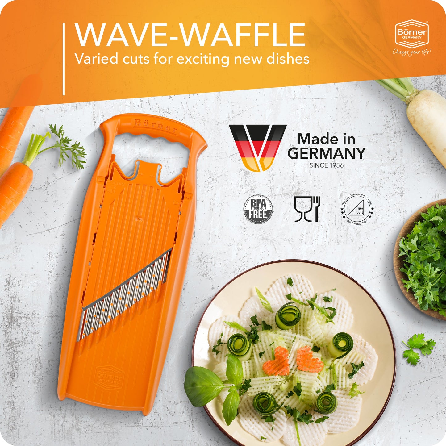 Börner Germany, Wave-Waffle Cutter