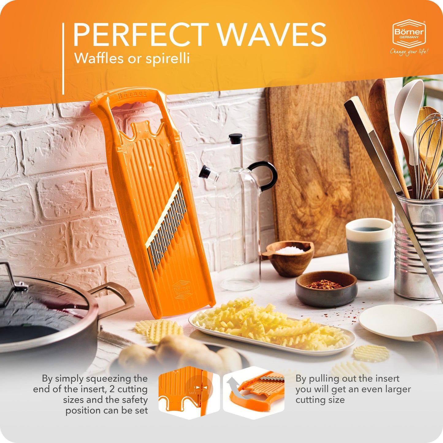 Börner Germany, Wave-Waffle Cutter