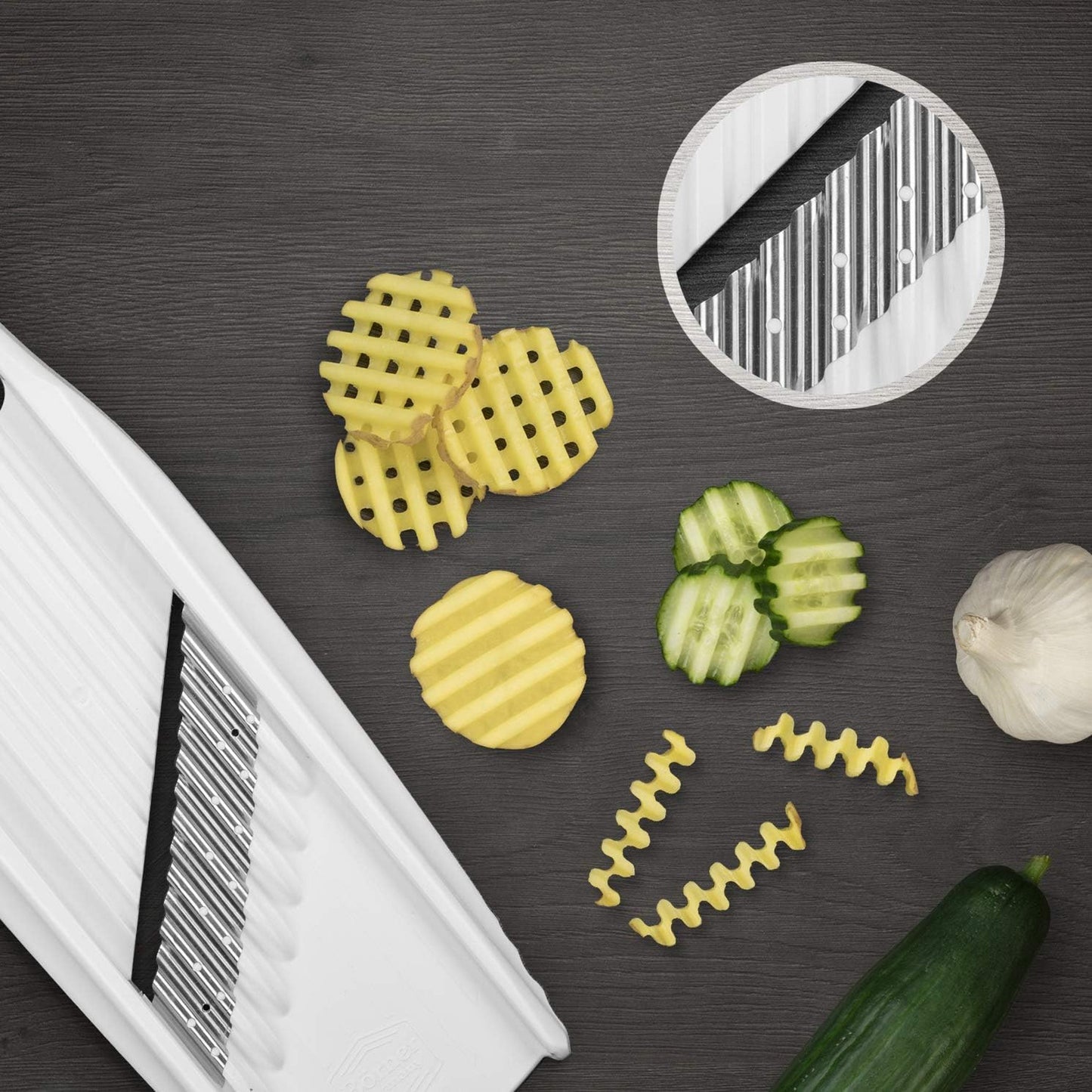 Börner Germany, Wave-Waffle XXL with Food Safety Holder