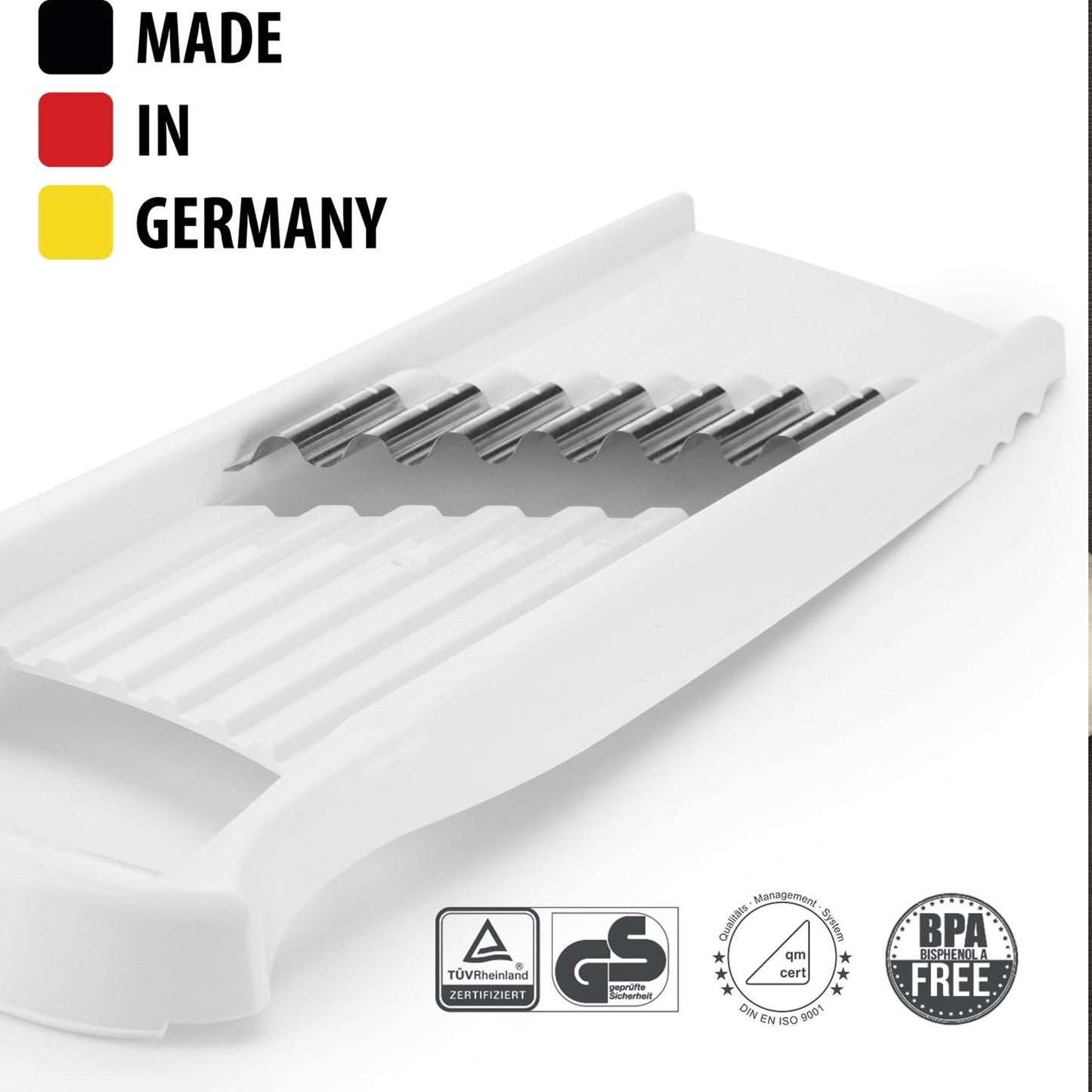 Börner Germany, Wave-Waffle XXL with Food Safety Holder