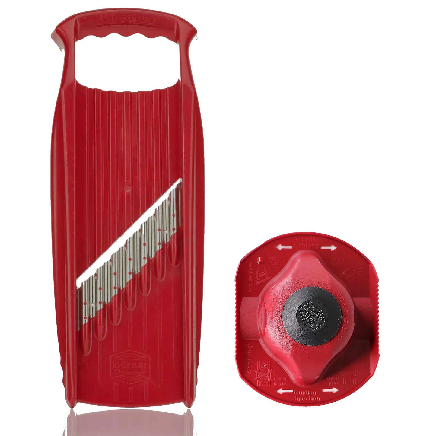 Börner Germany, Wave-Waffle XXL with Food Safety Holder
