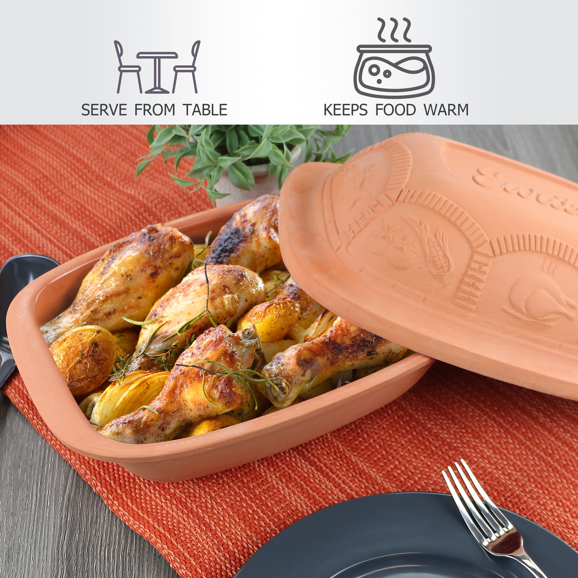 Eurita Serve From Table Cookware