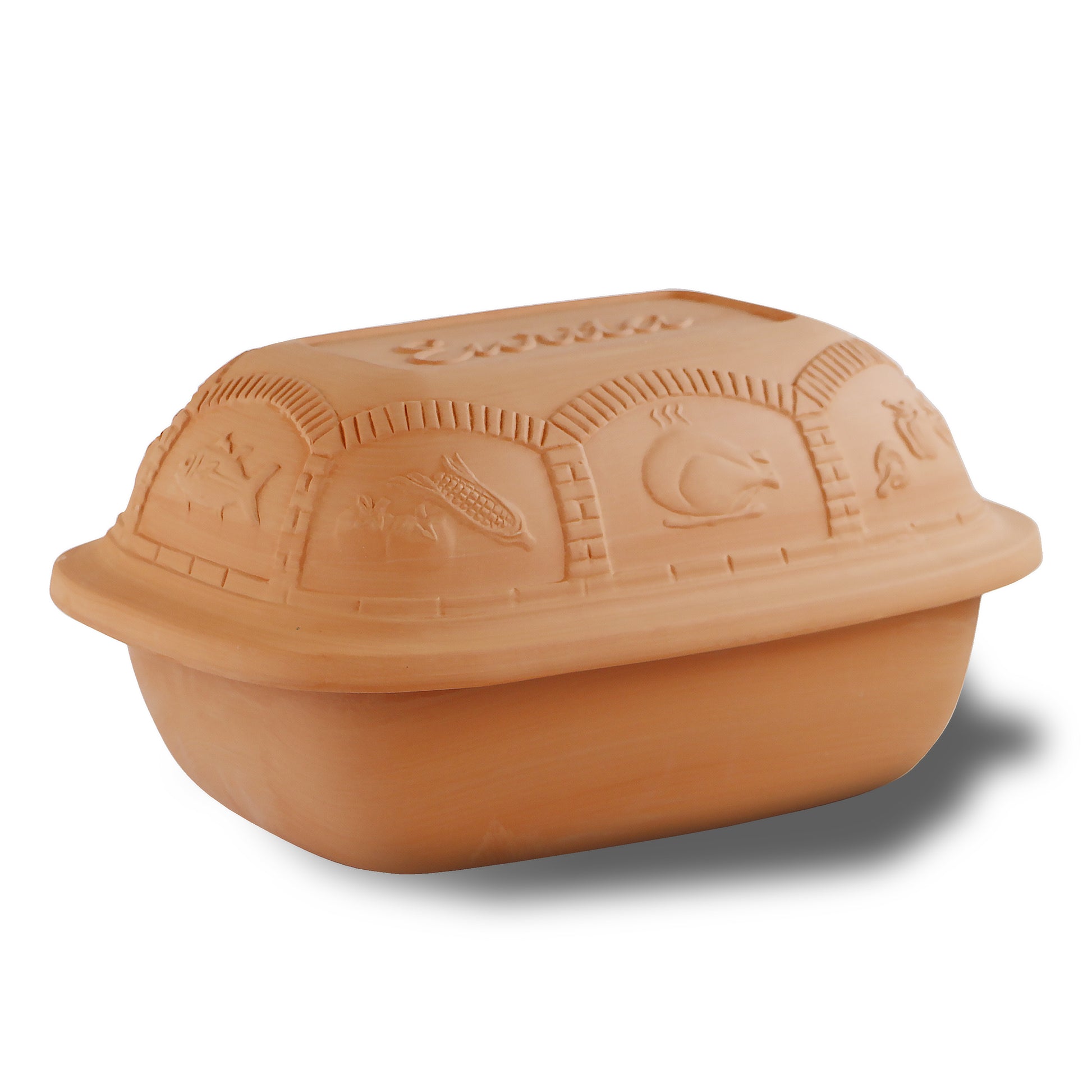 Eurita 4 Quart Clay Cooker Cookware; Romertopf
