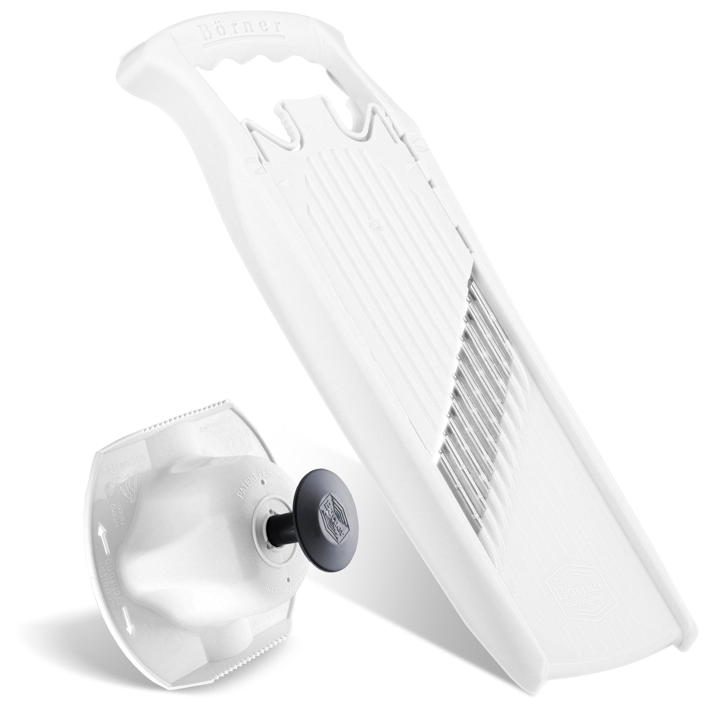Börner Germany, Wave-Waffle Cutter with Food Safety Holder